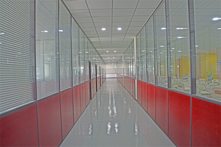 Corridor for the 2 - floor exhibition hall