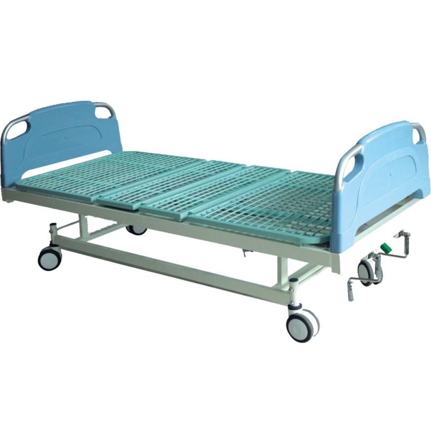 Manual double swing Nursing bed
