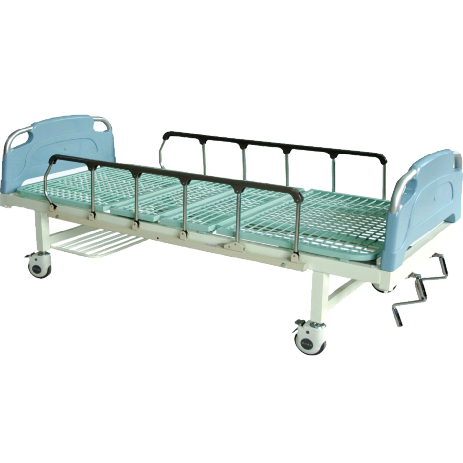 Manual double swing Nursing bed