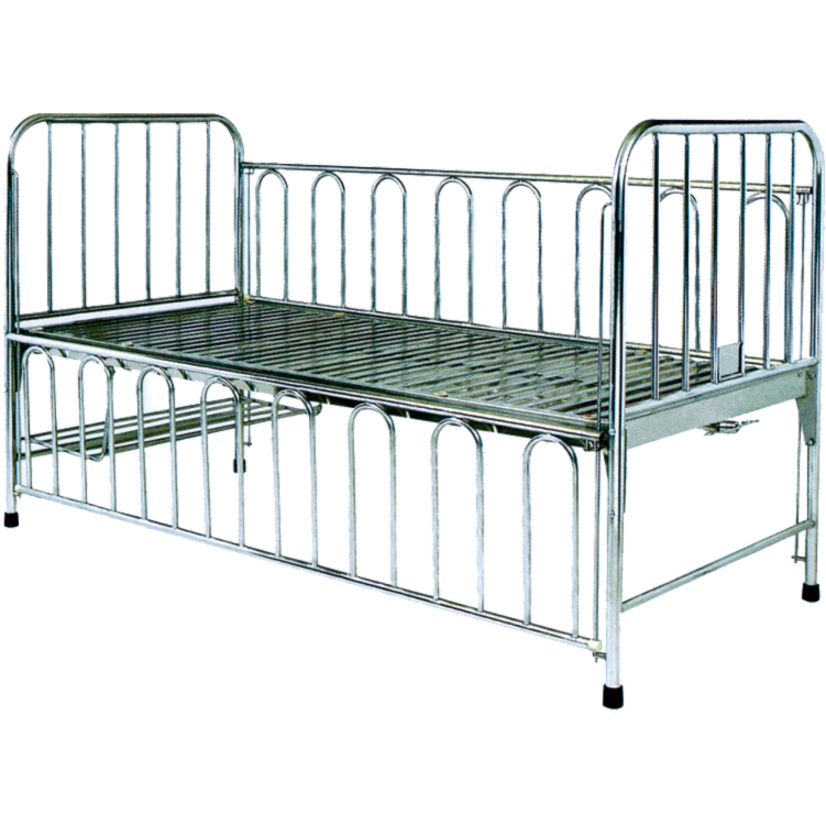 Stainless steel child bed