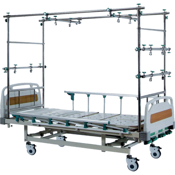 Multifunctional orthopedic traction bed