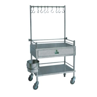 Stainless steel medical transfusion vehicle