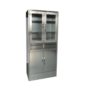Stainless steel drug equipment cabinet
