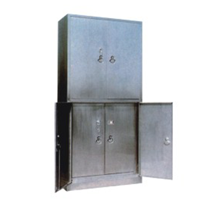 Stainless steel narcotics cabinet