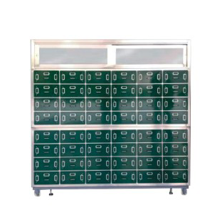 All stainless steel Traditional Chinese medicine cabinet