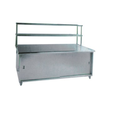Stainless steel packing table