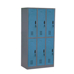 Color six door changing cabinet