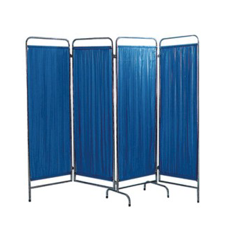 Stainless steel four-panel screen